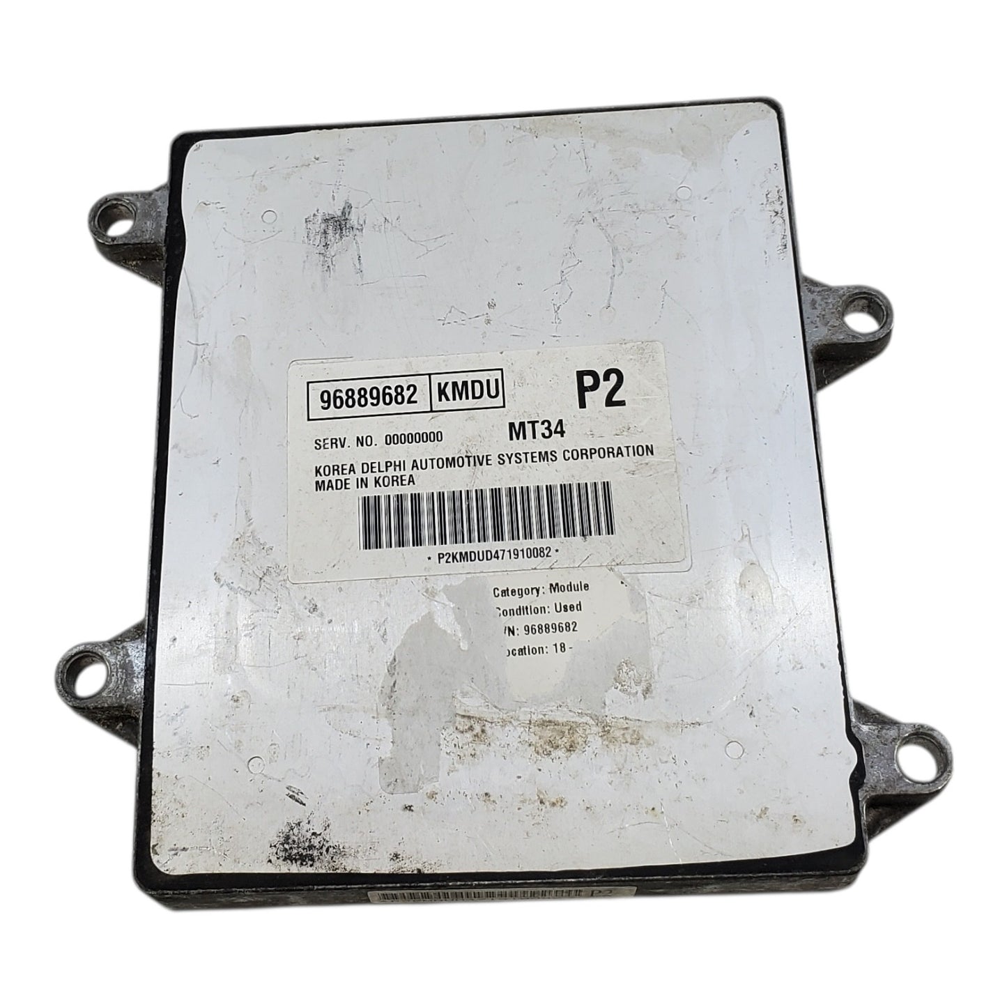 08 Aveo ECM ECU wiring connectors plugs 96889682 KMDU
