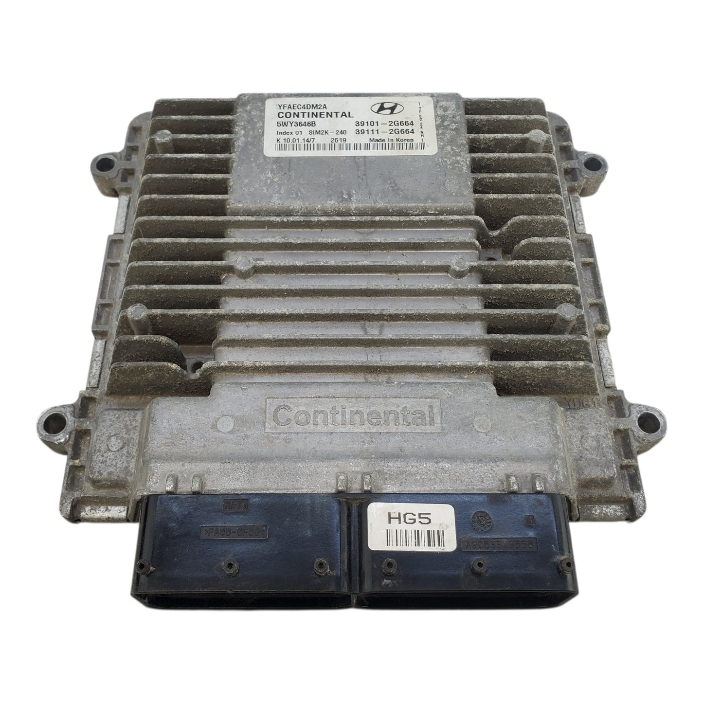 2014 Hyundai Sonata 2.4 L Engine Control Computer Module ECM ECU OEM 39101-2G664
