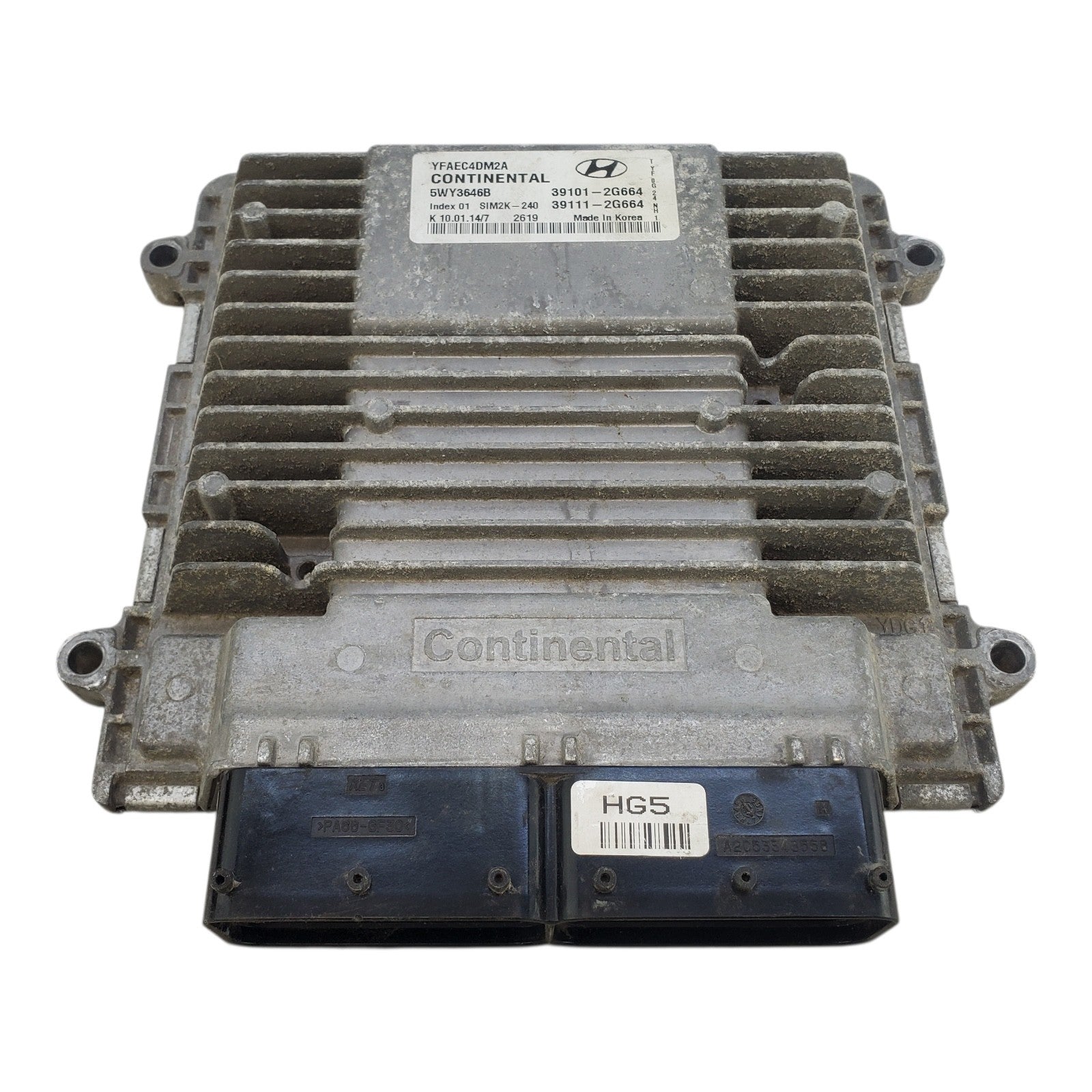 2014 Hyundai Sonata 2.4 L Engine Control Computer Module ECM ECU OEM 39101-2G664