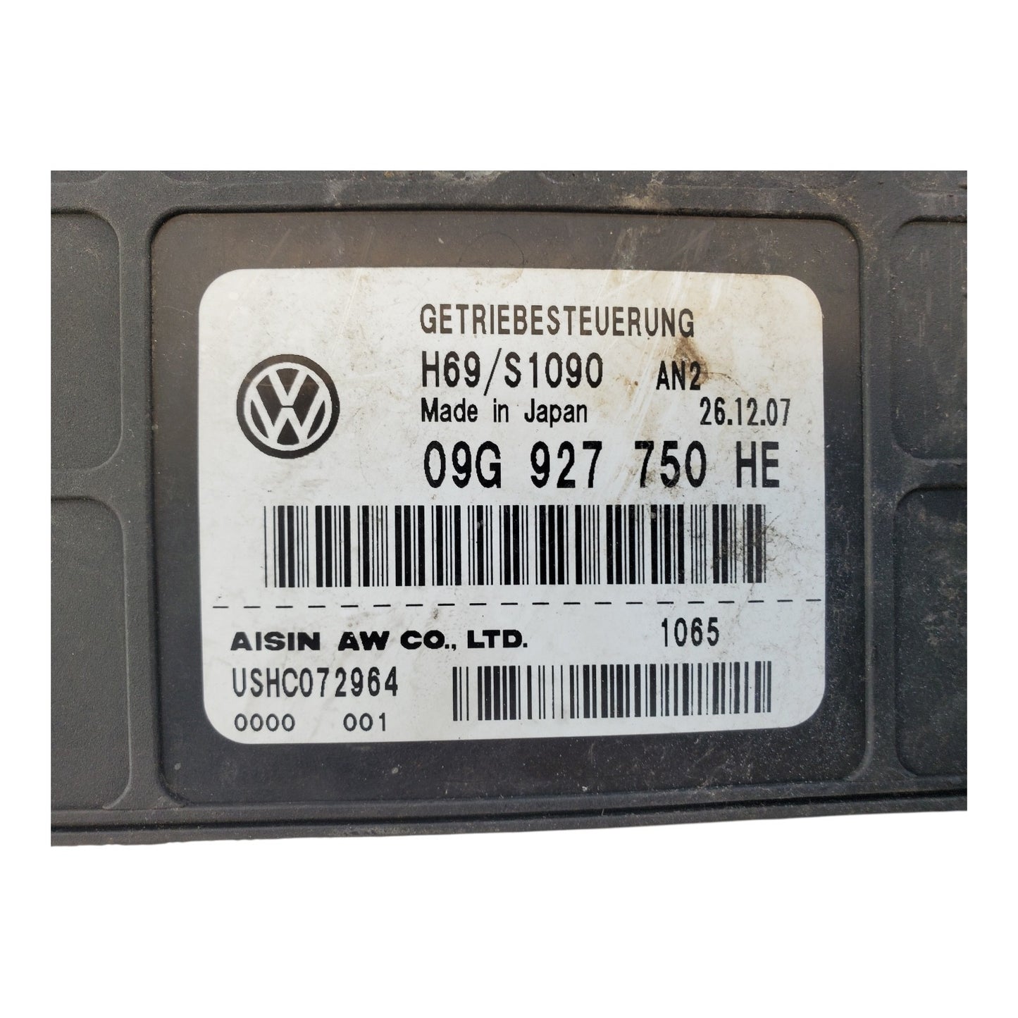2008-2009 VW JETTA 2.5L ENGINE CONTROL MODULE ECU 09G927750HE OEM