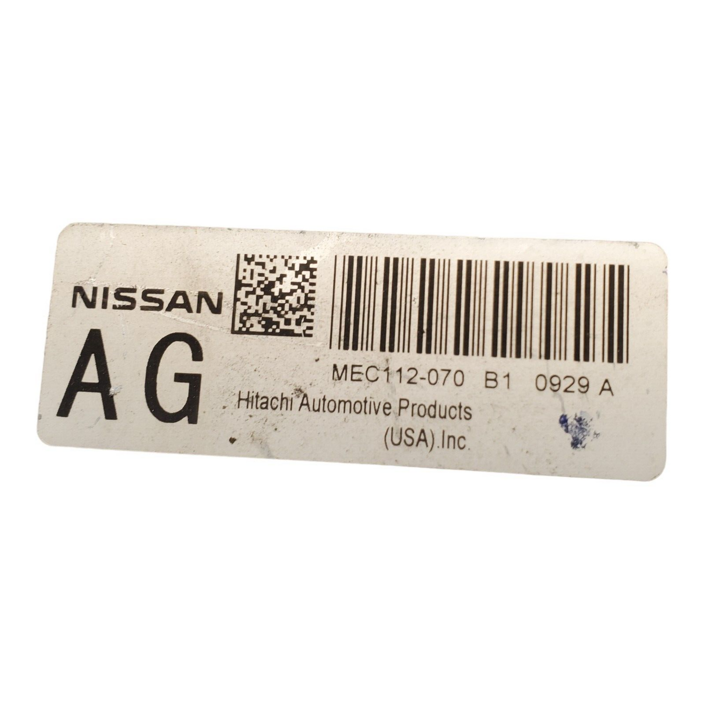 ✅2011 11 Nissan Altima 2.5L MEC112-070 B1 Computer Engine Control ECU ECM Module