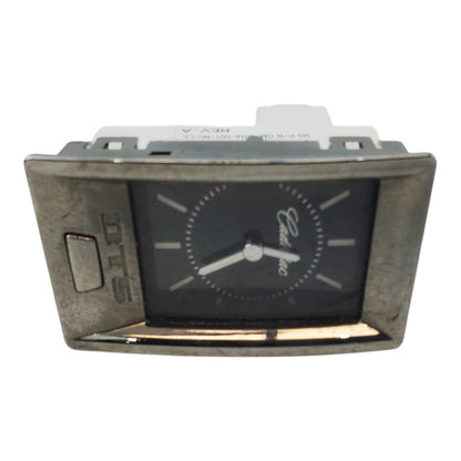 2006-2011 CADILLAC DTS CENTER DASH AIR VENT TRIM BEZEL W/ CLOCK OEM, 15785329