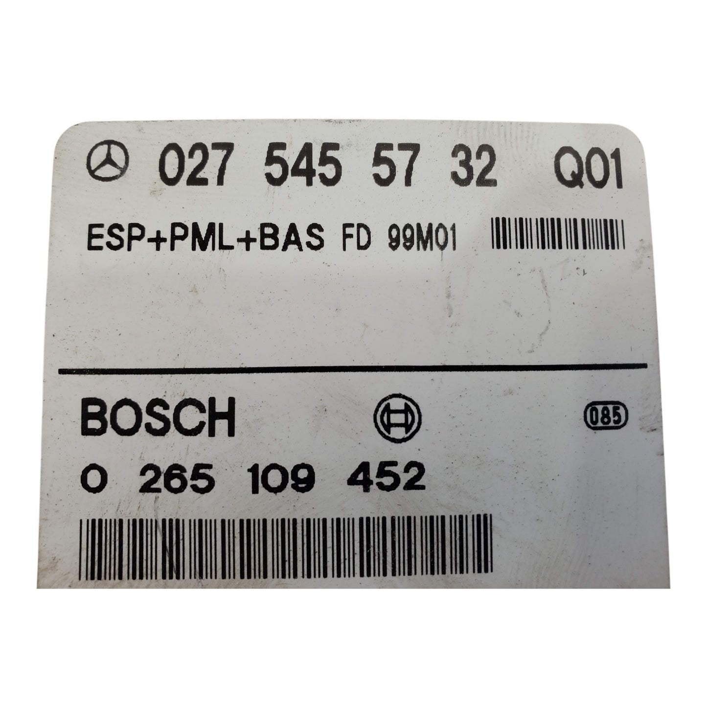 1998-2001 Mercedes E320 ESP+PML+BAS Anti-Lock Control Unit ECU # 0275455732