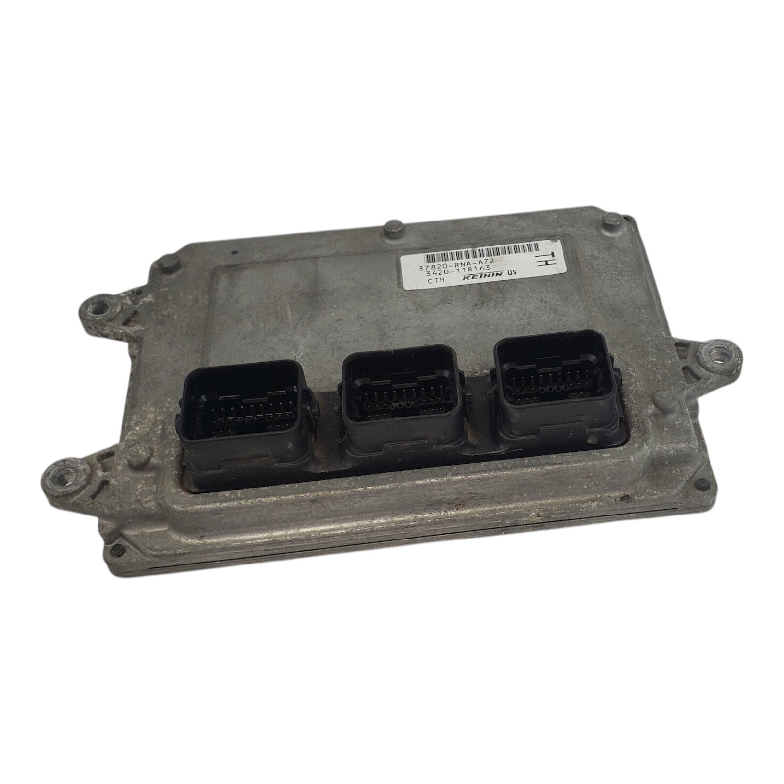 09-11 Honda Civic 1.8 A/T Engine Computer Control Module Unit 37820-RNA-A72