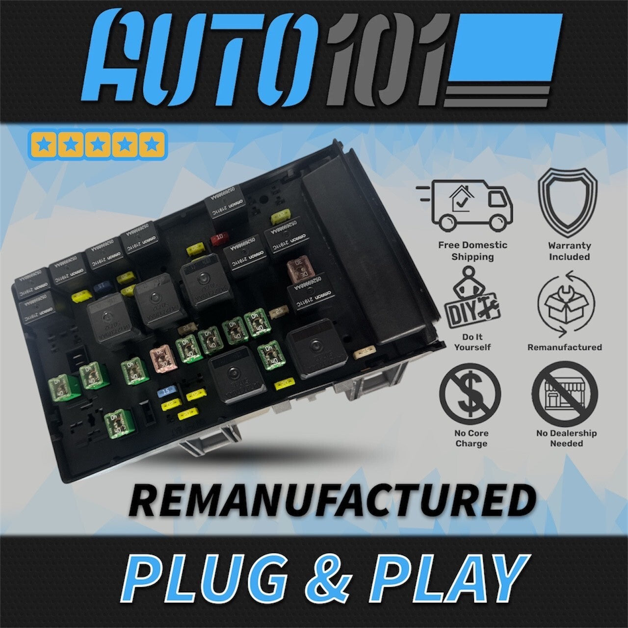 ✅05-07 Town & Country, Caravan IPM Fuse & Relay Center Box 05144505AF 