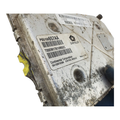 2012 Grand Caravan 3.6L Engine Control Module PCM ECM OE P05150657AA Damage