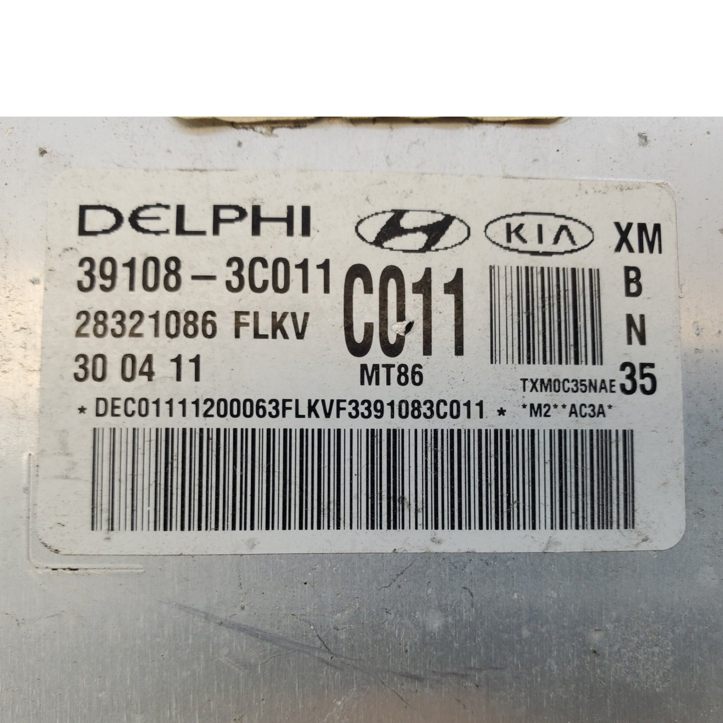 Engine ECM Control Module 3.5L Fits 11-13 SORENTO 39108-3C011 391083C011