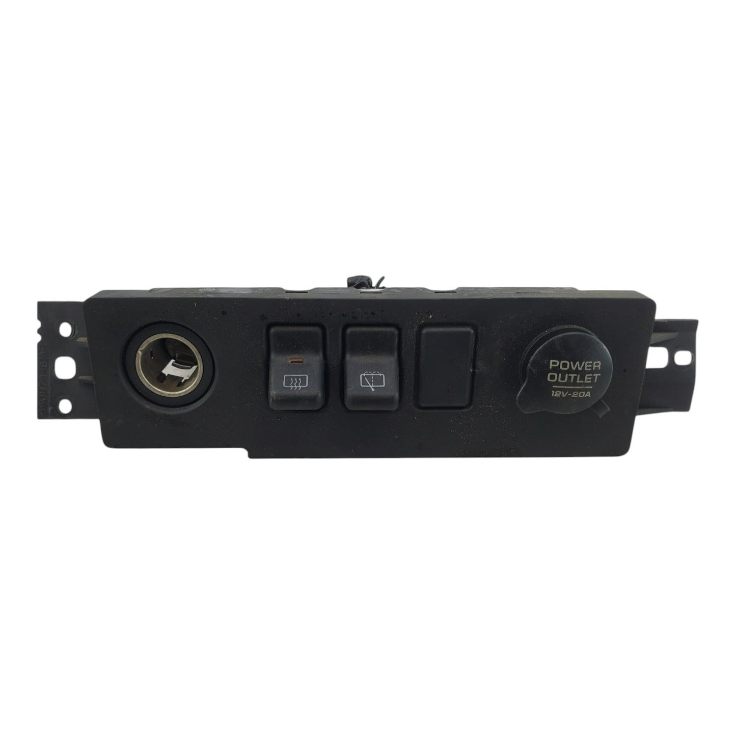 Jeep Cherokee XJ 97-01 Rear Wiper Defrost Dash Switches Switch Trim Power Outlet