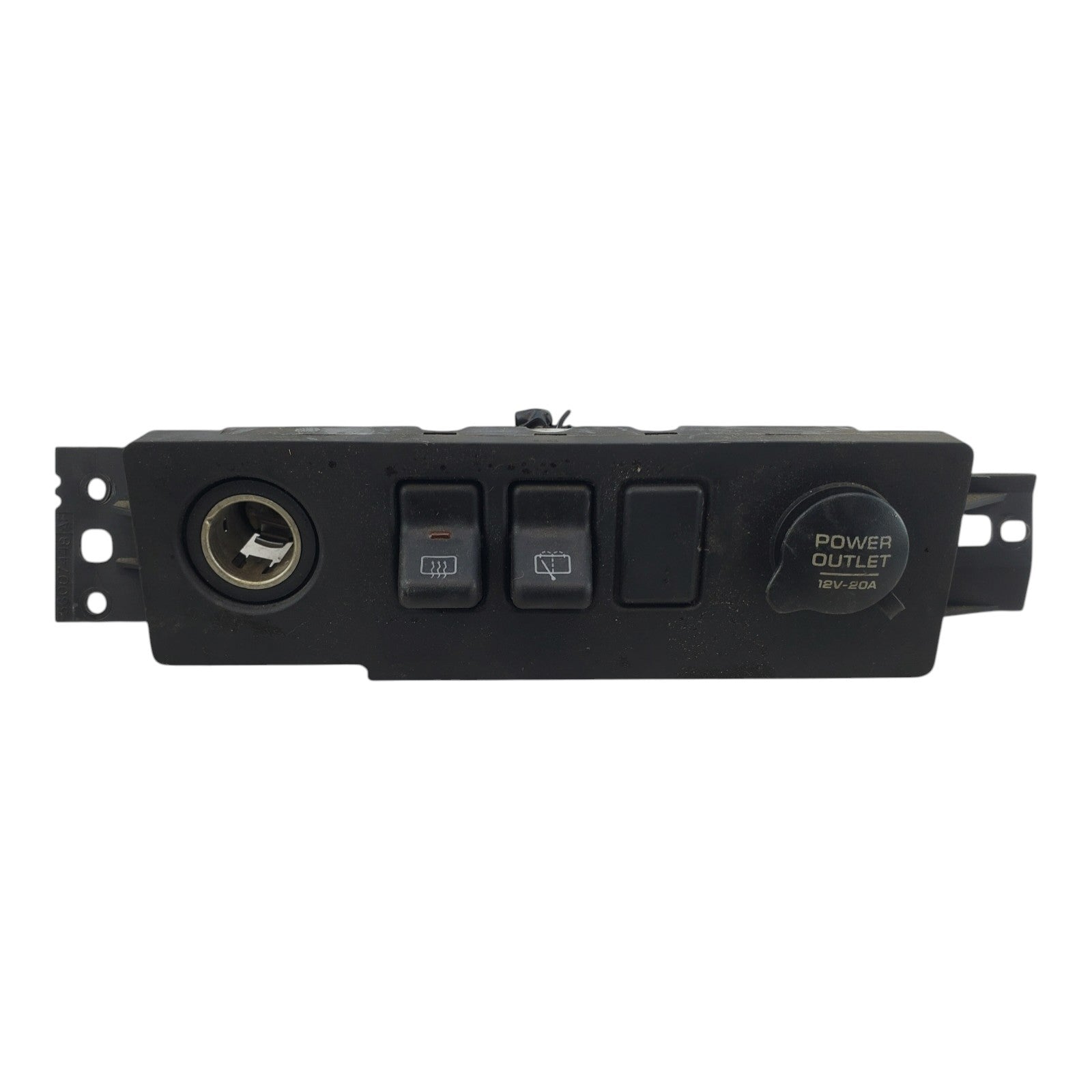 Jeep Cherokee XJ 97-01 Rear Wiper Defrost Dash Switches Switch Trim Power Outlet