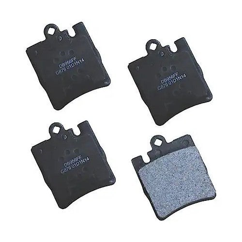 1996-2010 Mercedes-Benz Disc Brake Pad Set, Rear