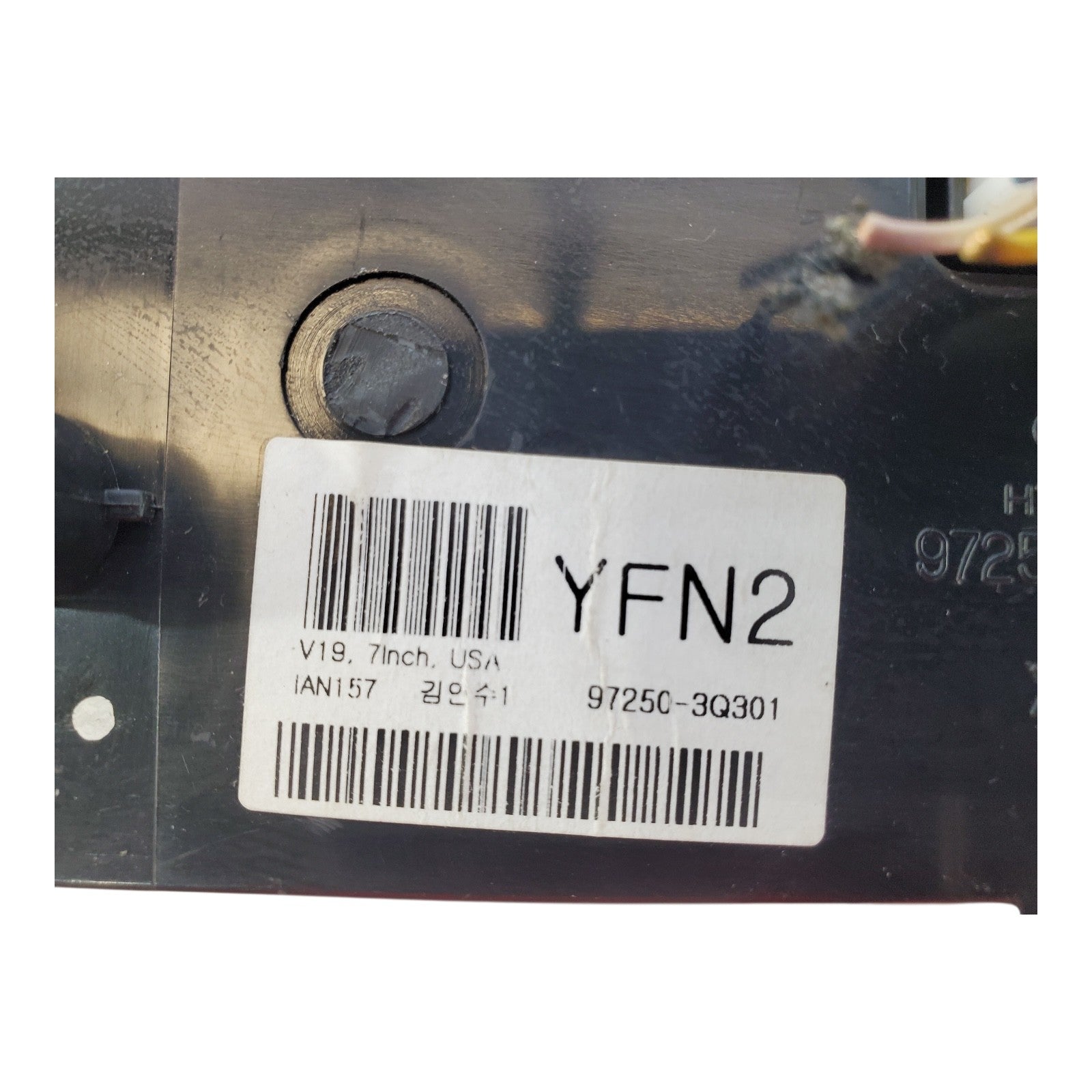 2013 HYUNDAI SONATA OEM HEATER A/C CLIMATE CONTROL PANEL 97250-3Q301 2011 2012