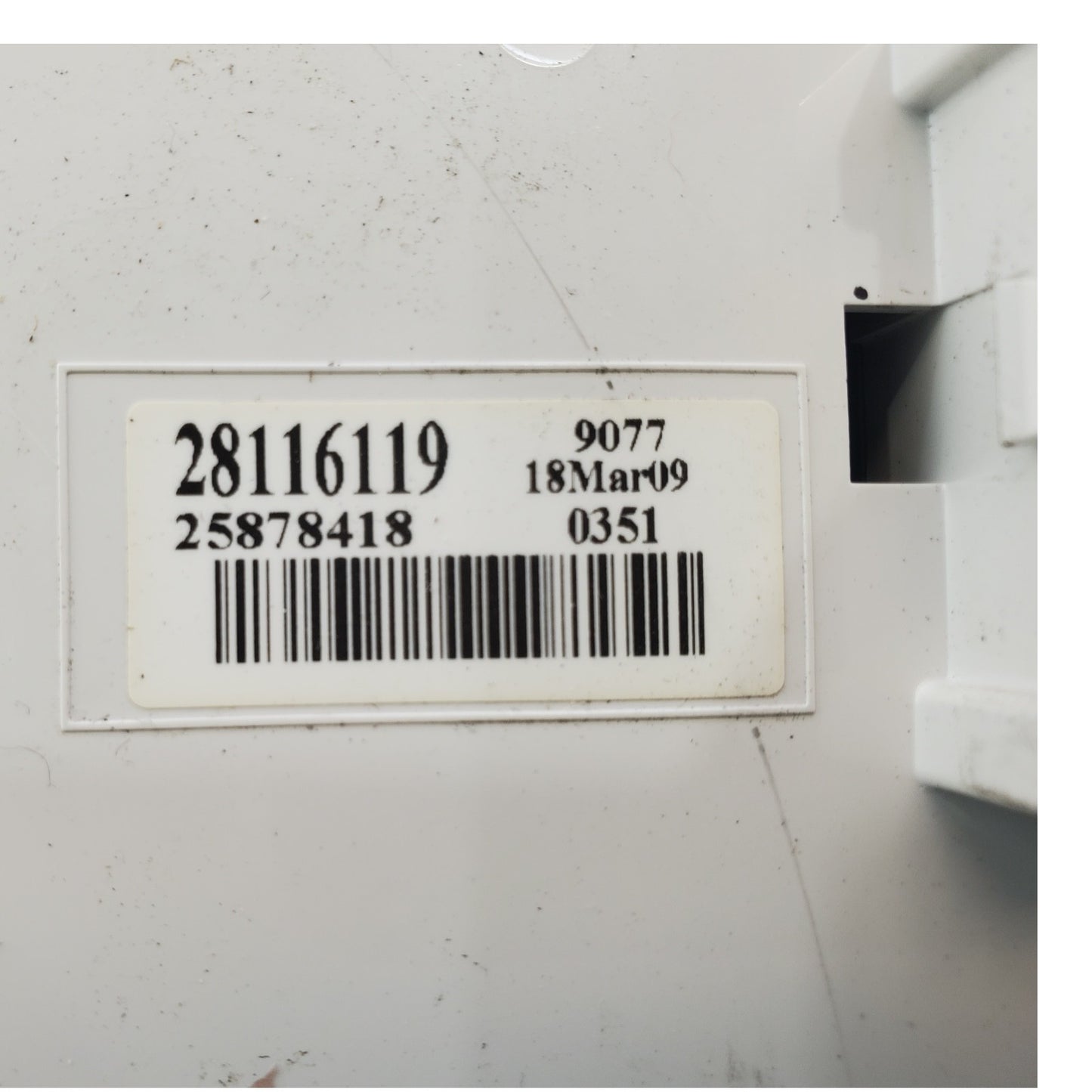 2008-2012 Chevrolet Malibu OEM Temperature Climate Control Module 28116119