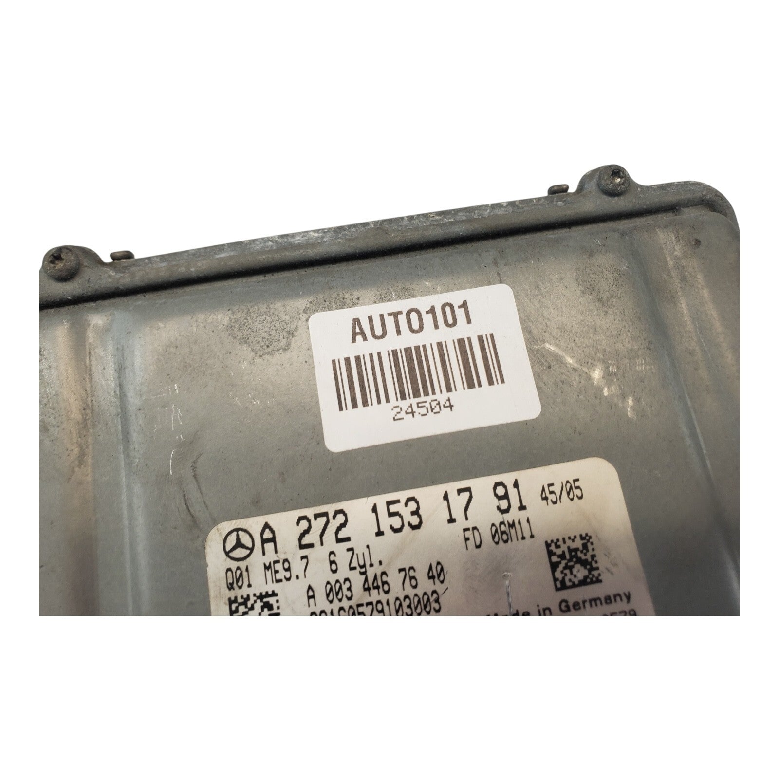 06-07 Mercedes-Benz C230 A2721531791 Engine Control Module Unit ECM