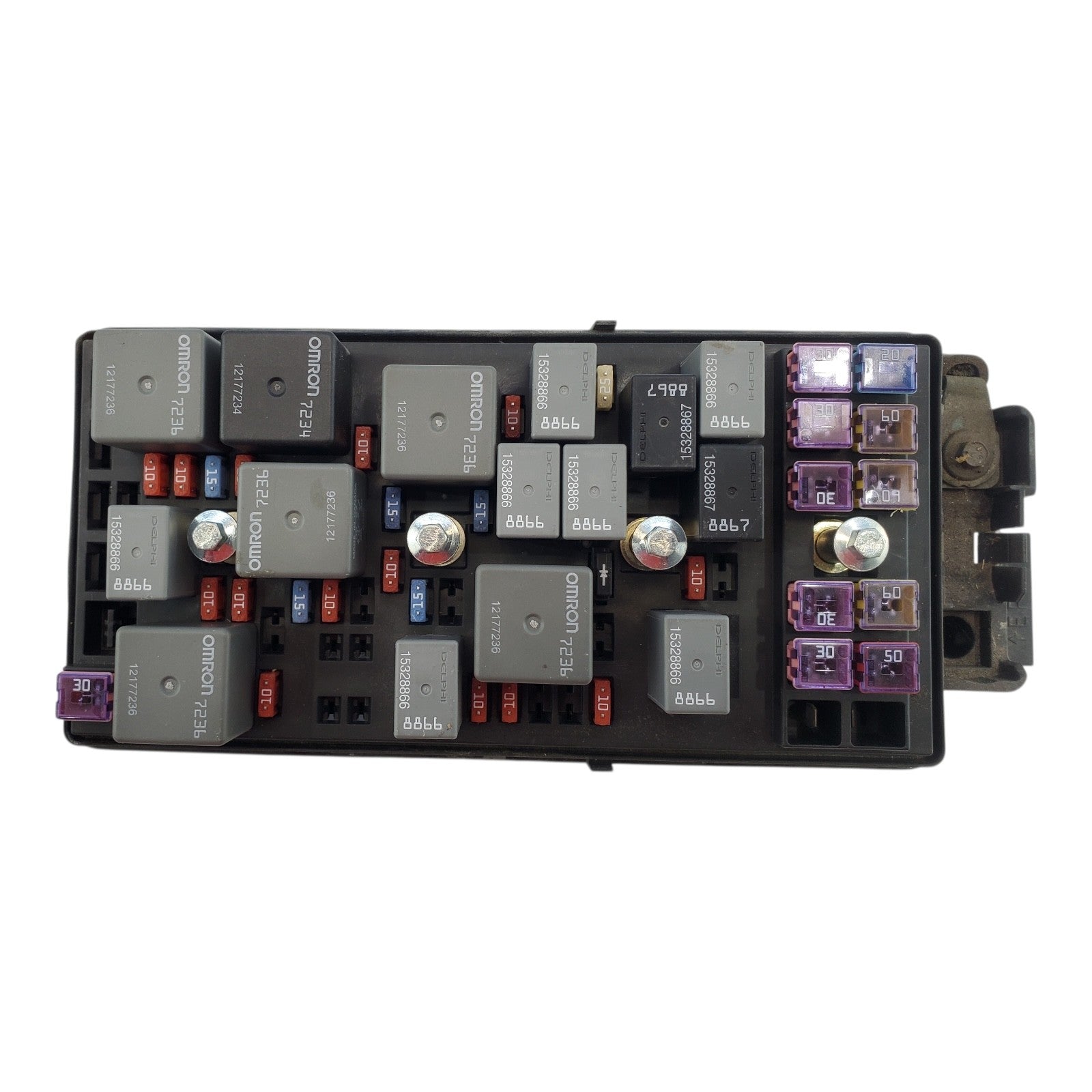 15858845 Pontiac 2007 G6 Fuse Box 3.5L 3.9L Engine Bay Under Hood Relay OEM I23