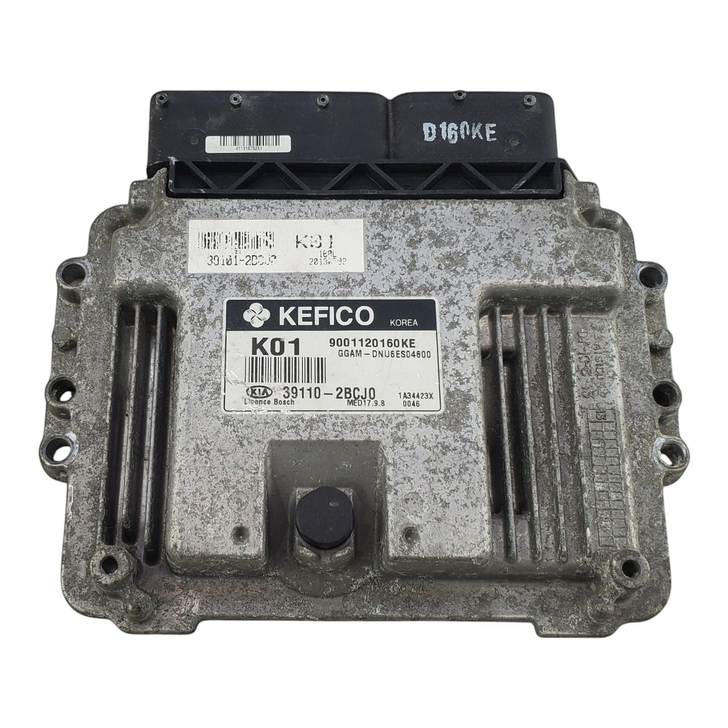 12 13 Kia Soul 39110-2BCJ0 Computer Brain Engine Control ECU ECM EBX Module