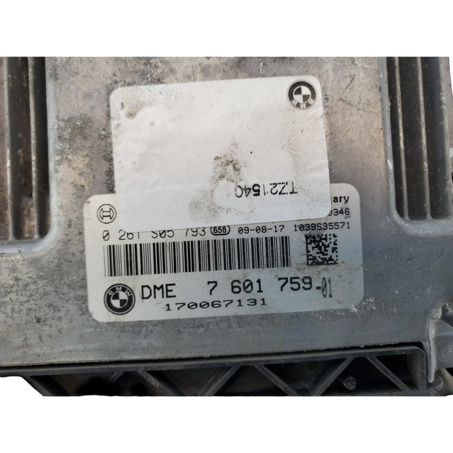 Engine ECM Control Module 1.6L Base Fits 09-10 CLUBMAN 7 601 759 7601759