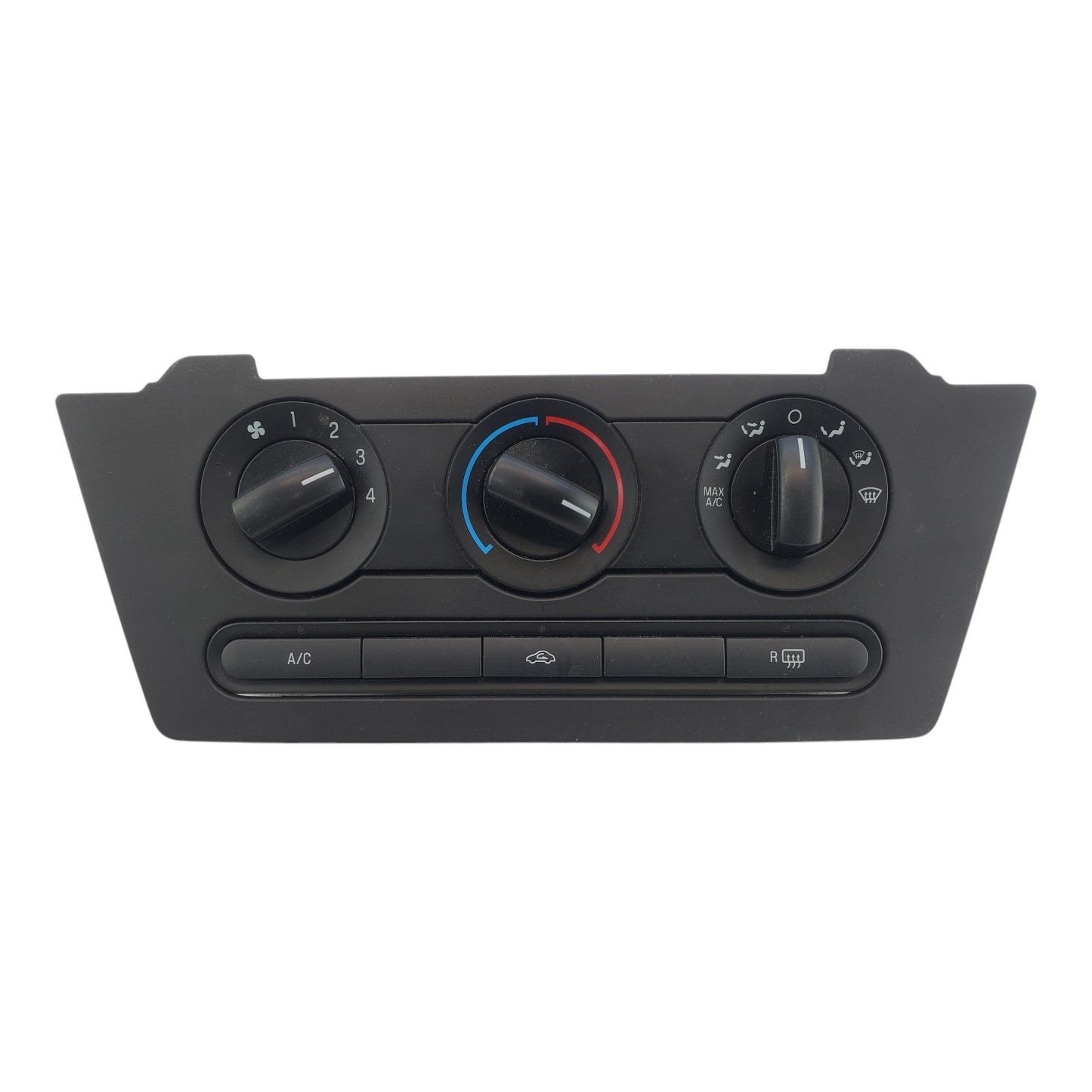 2006-2010 Fusion/ Milan OEM 3-Knob Climate Control A/C Heat 7E5H-19980-AA Black