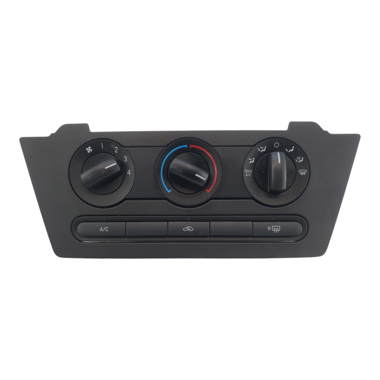 2006-2010 Fusion/ Milan OEM 3-Knob Climate Control A/C Heat 7E5H-19980-AA Black