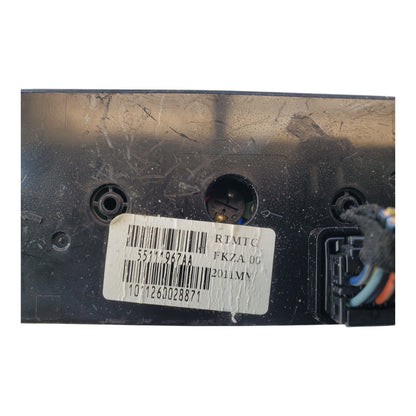 2011 Dodge Caravan Rear Temperature Controls - Manual OEM 55111967AA