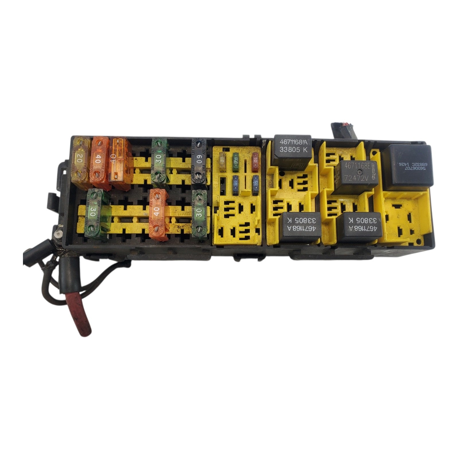 Jeep Grand Cherokee Engine Fuse Box Relay Junction Block Panel 1997 1998