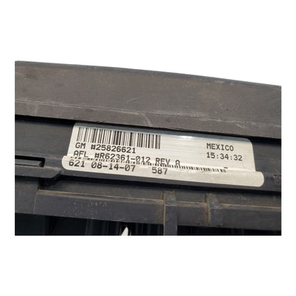 25826621 Saturn Sky Pontiac Solstice 2008 Fuse Box Junction OEM Module