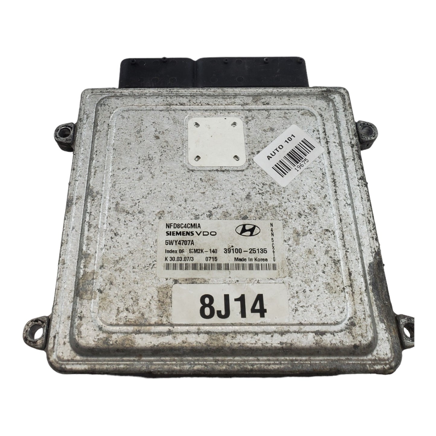 ✅06 07 08 Sonata 39100-25135 Computer Brain Engine Control ECU ECM EBX Module