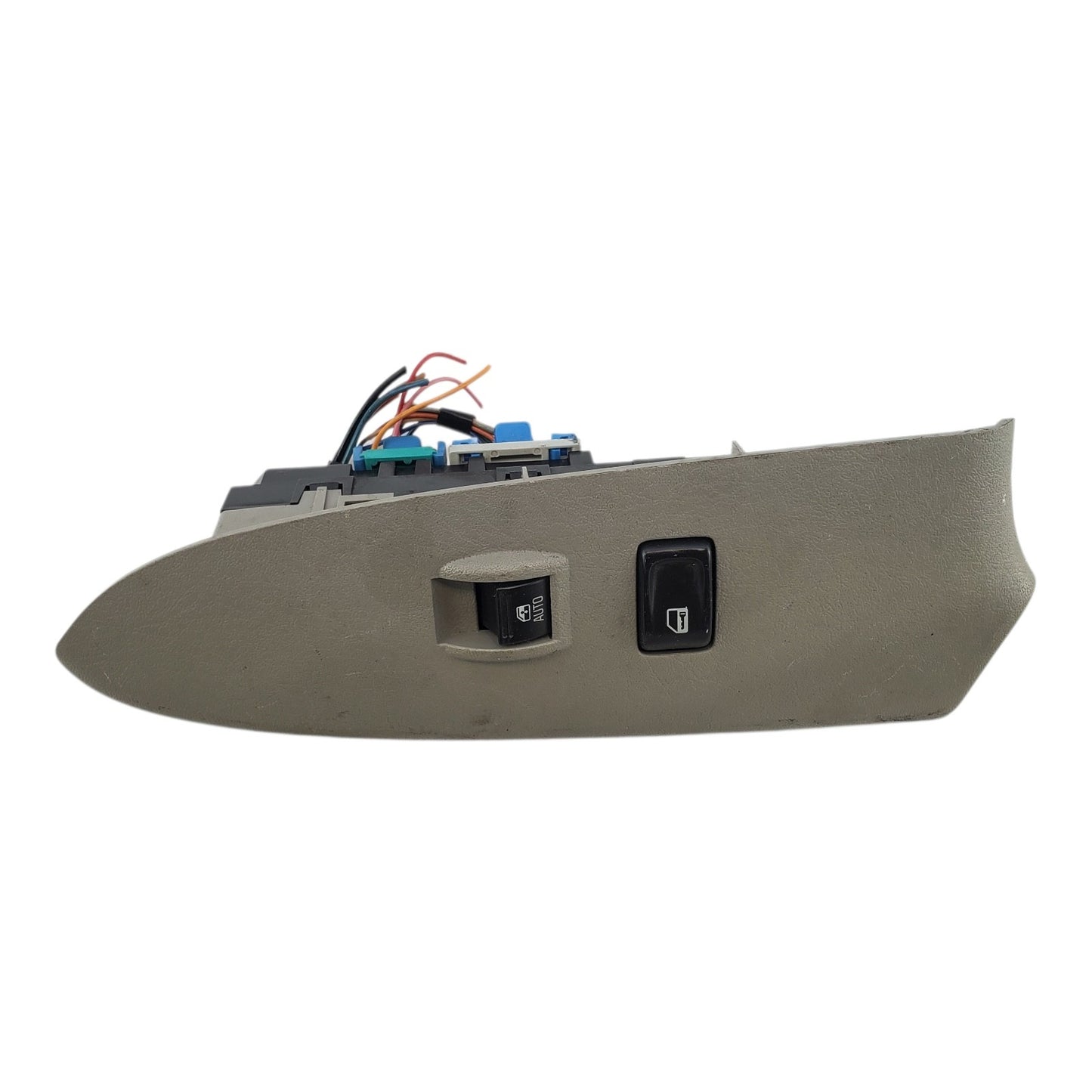 06-09 Chevy Trailblazer Passenger Window Switch W/ Bezel OEM Light Gray Grey