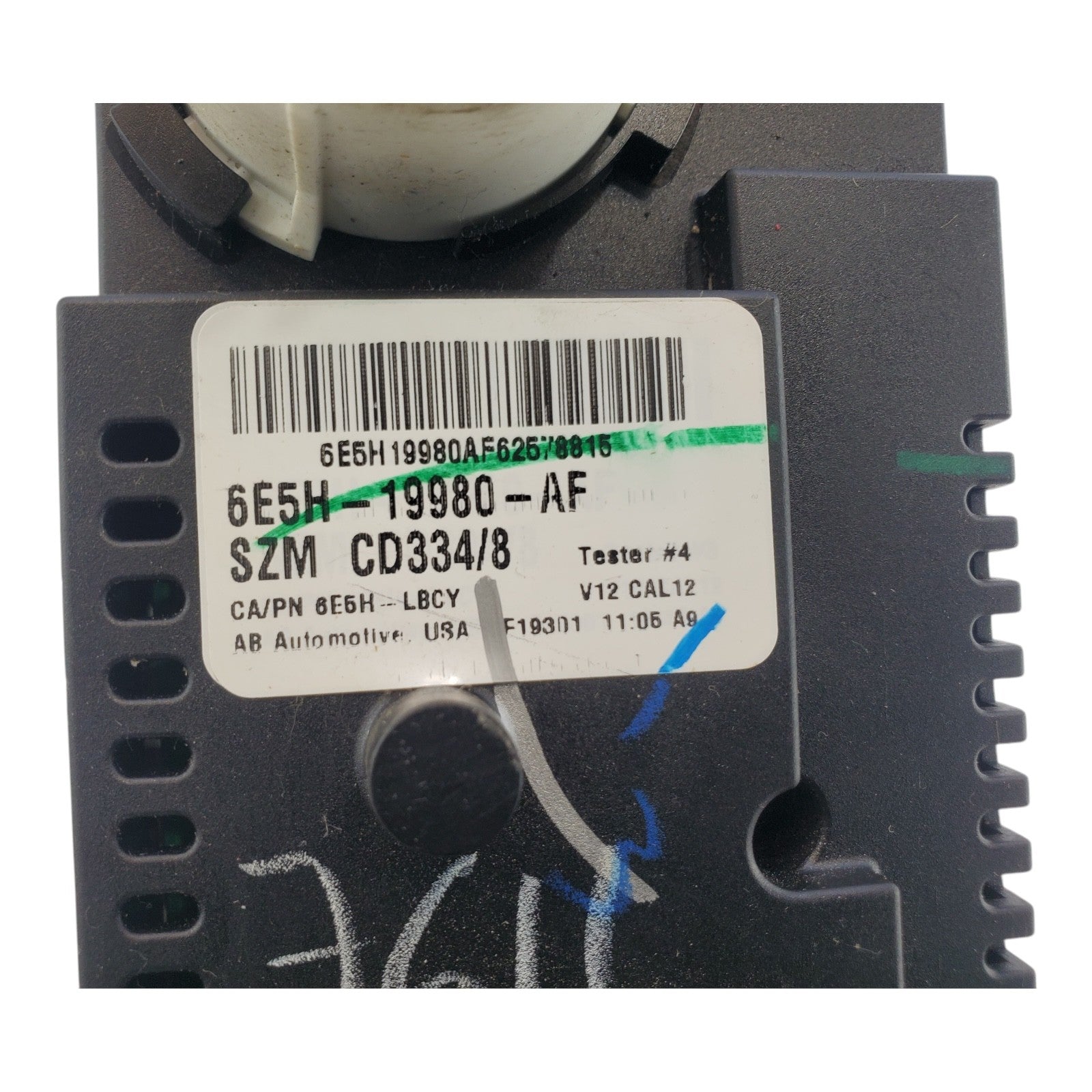 2006 Ford Fusion Climate Control Unit AC Heat Fan 6E5H-19980-AF