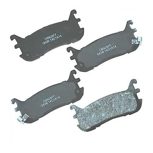 1994-2005 Ford/Mazda/Mercury Escort/Miata/Protege/Tracer Brake Pad Set, Rear