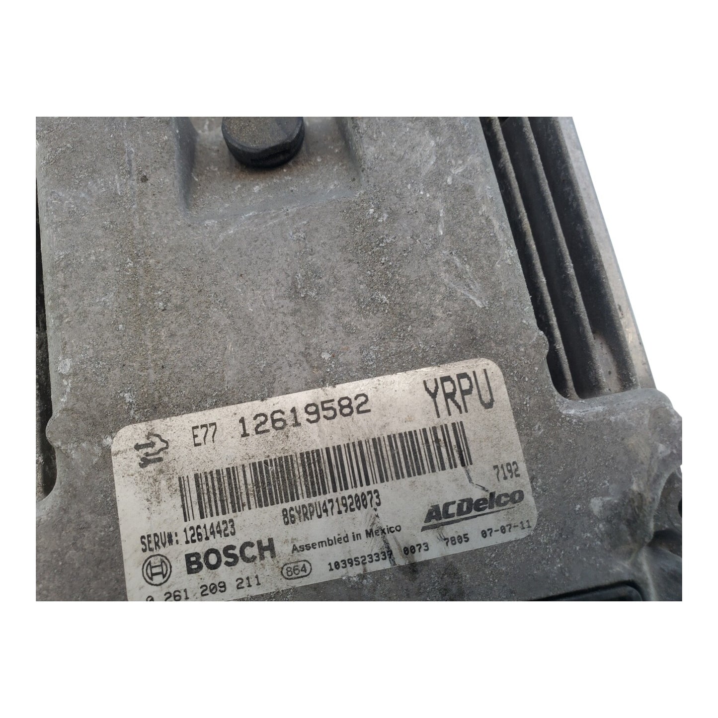 12619582 Cadillac SRX 2008-2009 engine control module computer *TESTED*