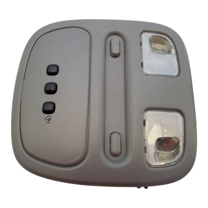 ☼2000-2005 BUICK LESABRE *GRAY* FRONT ROOF CONSOLE W/ GARAGE DOOR OPENER OEM