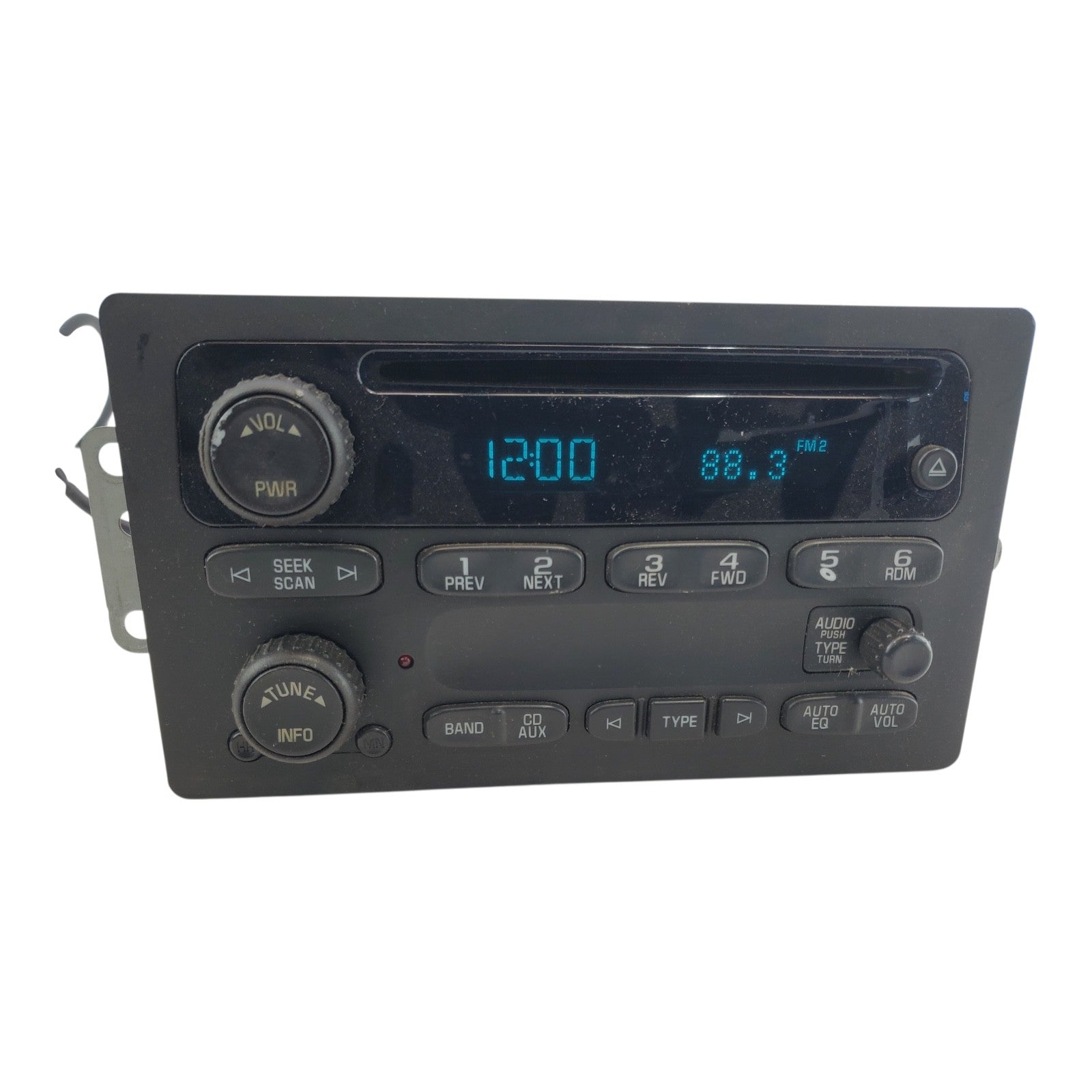 unlock Delhi Radio for Chevy gmc 03-06 part number 21003401 GM part
