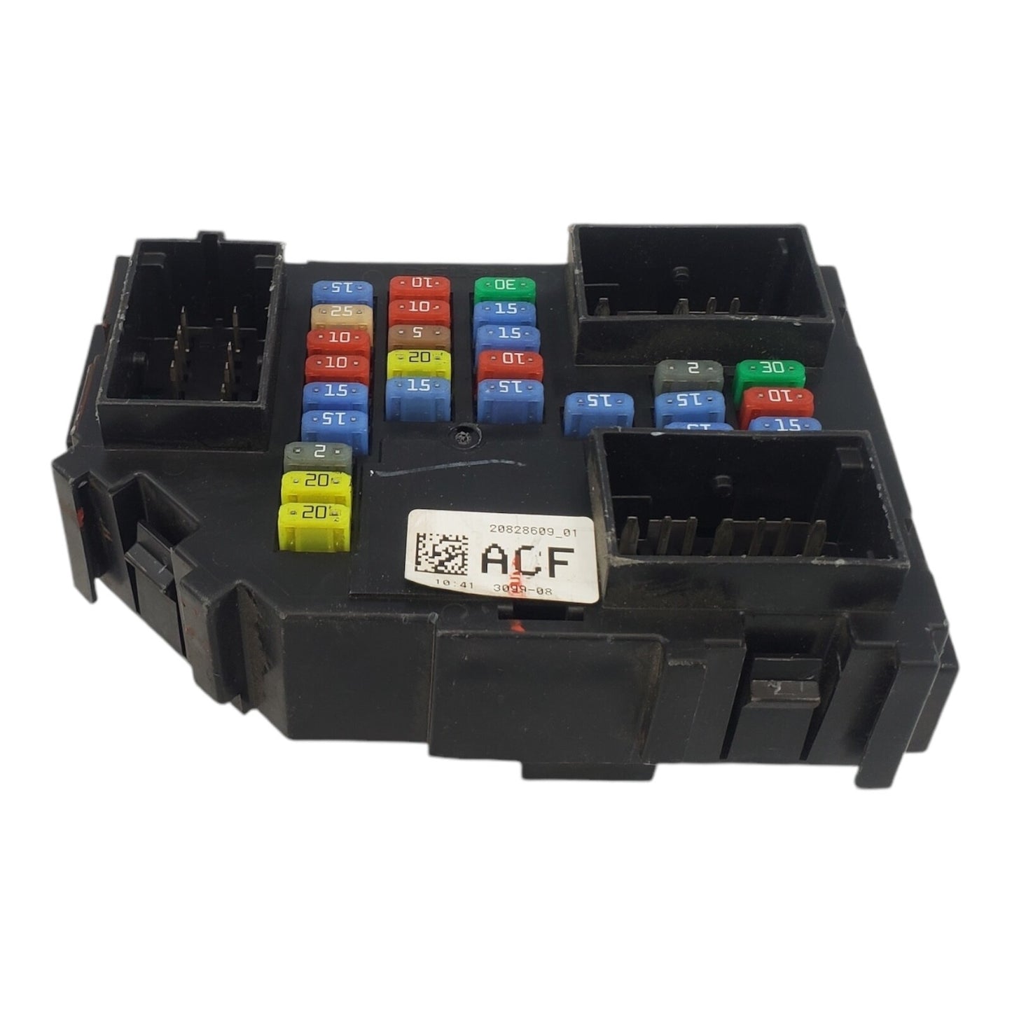 10-11 GMC Sierra 2500HD Cabin Fuse Box 20828609-01 OEM