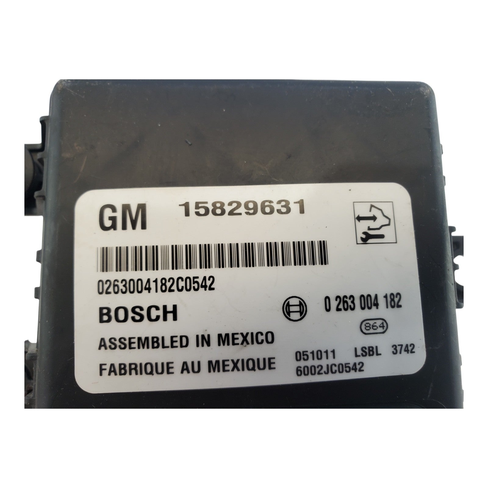 2006 Cadillac DTS Driver Park Assist Computer Control Module ID 15829631 2007 08