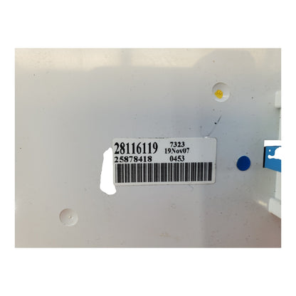2007-2012 Malibu Aura OEM Climate Control Switch AC Heat Defrost SILVER 28116119