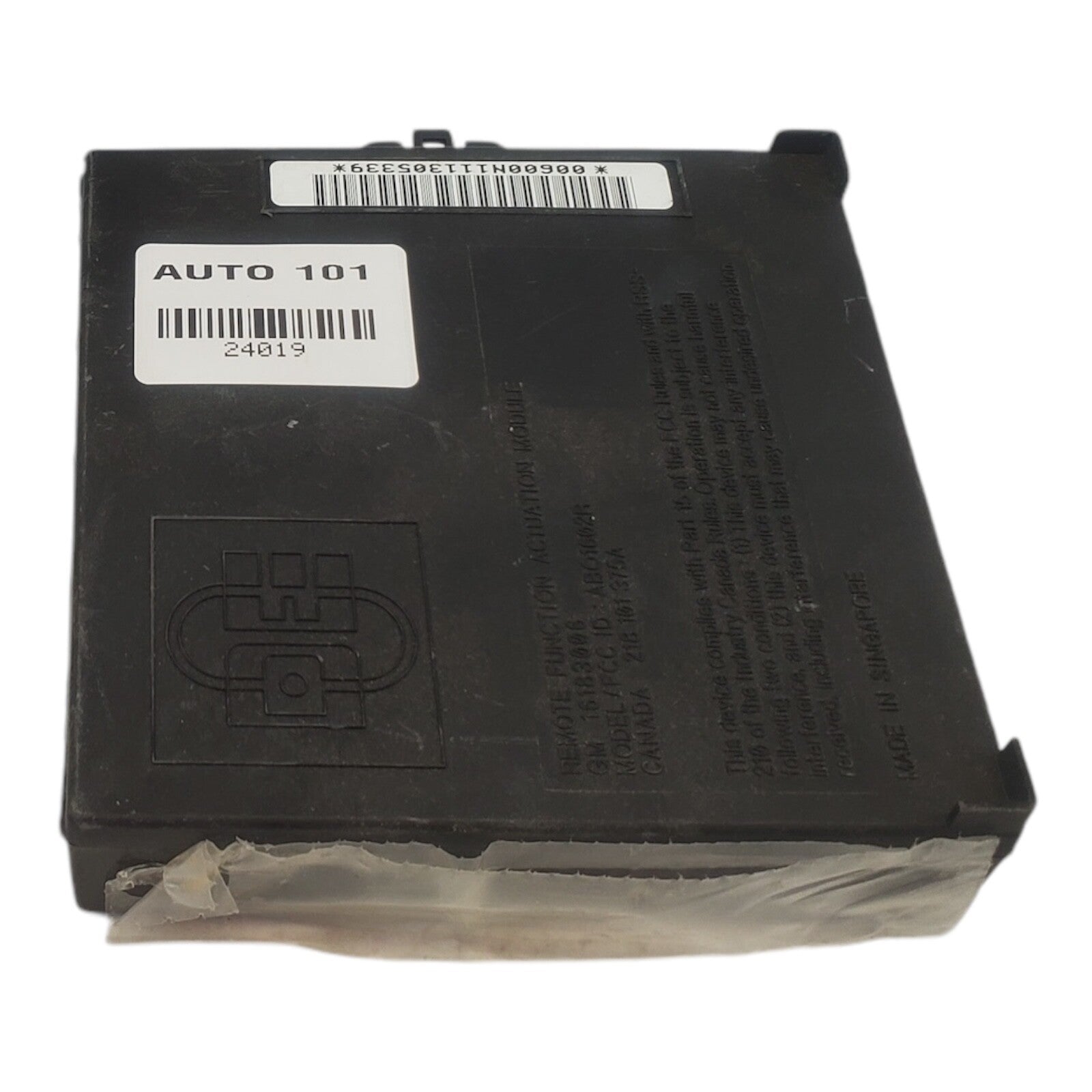 96 Cadillac Seville Remote Keyless Entry Module 16183006