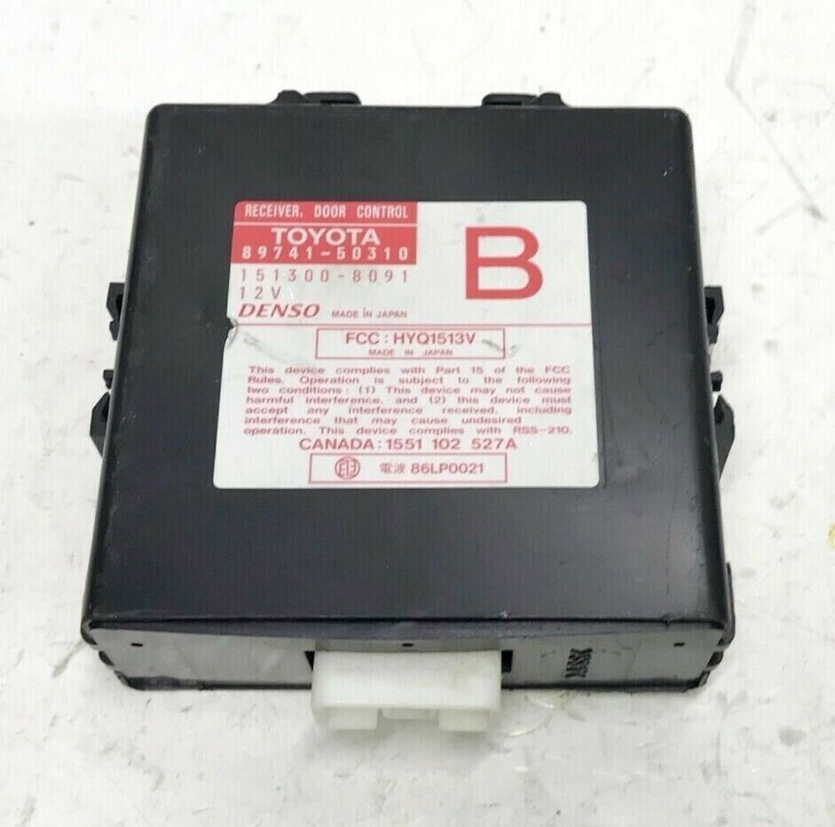 1998 - 2000 LEXUS LS400 DOOR RECEIVER CONTROL MODULE 89741-50310 OEM 98 - 00