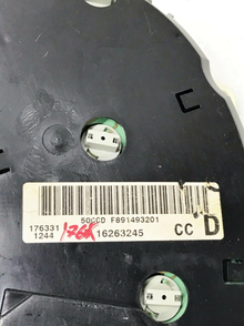 98-01 Oldsmobile Bravada M/T Speedometer Instrument gauge Cluster 16263245 176K