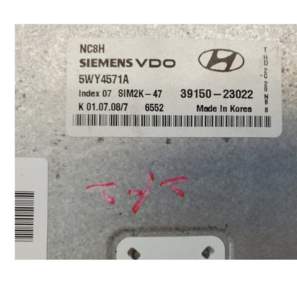 07 - 10 Hyundai Elantra 2.0L ECM Engine Control Module 39150-23022