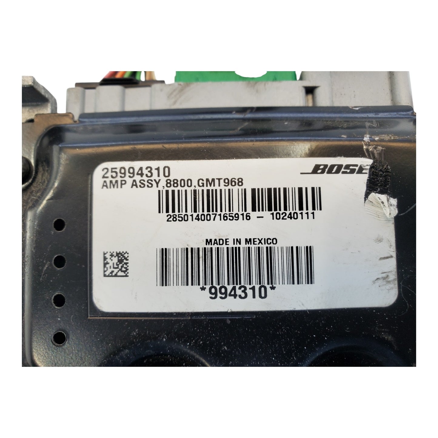 2010-2016 GMC Acadia Traverse Bose Audio Radio Stereo Amplifier Amp 25994310 OEM