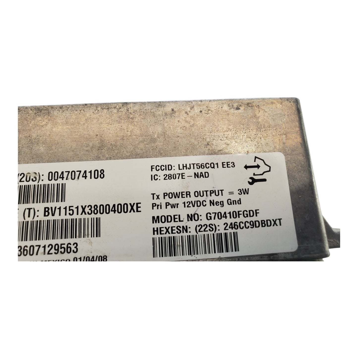 06 07 08 CADILLAC STS ONSTAR COMMUNICATION CONTROL MODULE 25911151 OEM