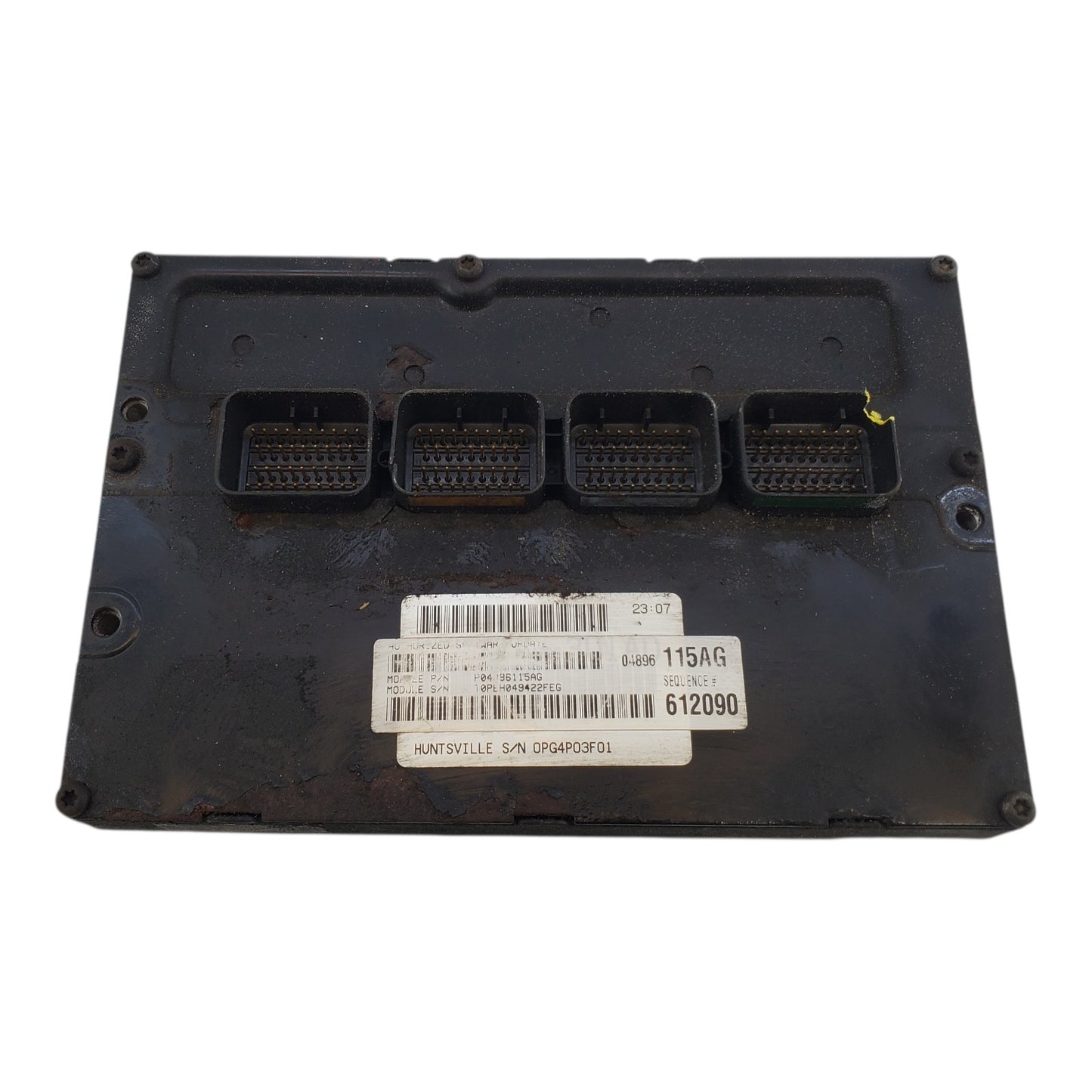04 STRATUS ENGINE ECM ELECTRONIC CONTROL MODULE 2.4L AT P04896115AG 04896115AG