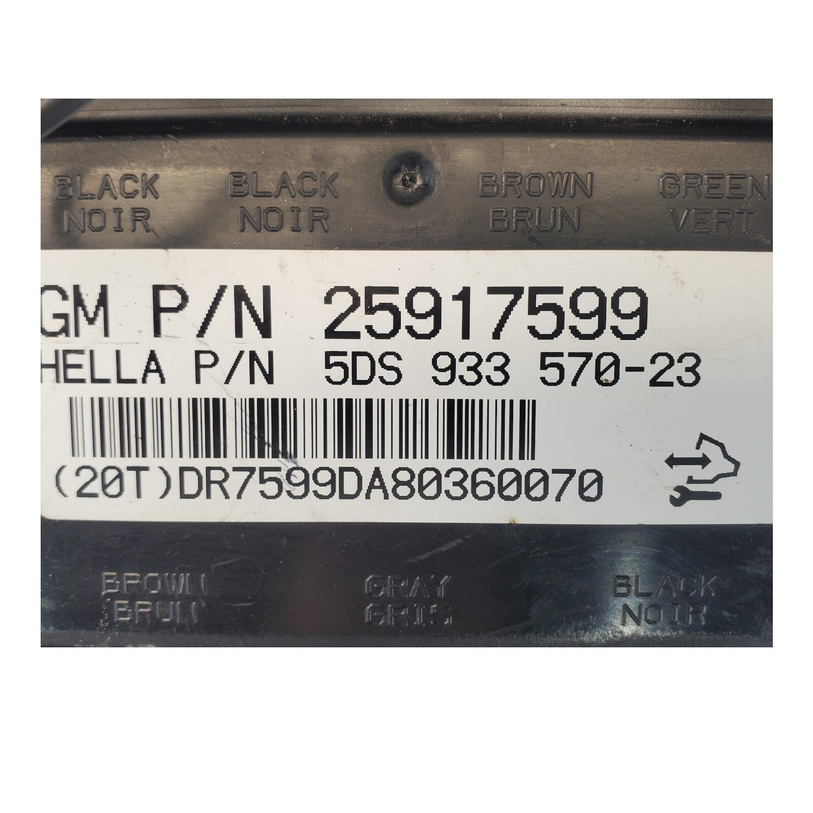 ✅ 2007-2013 Chevy O GMC Pickup Sedile Controllo Module 25917599
