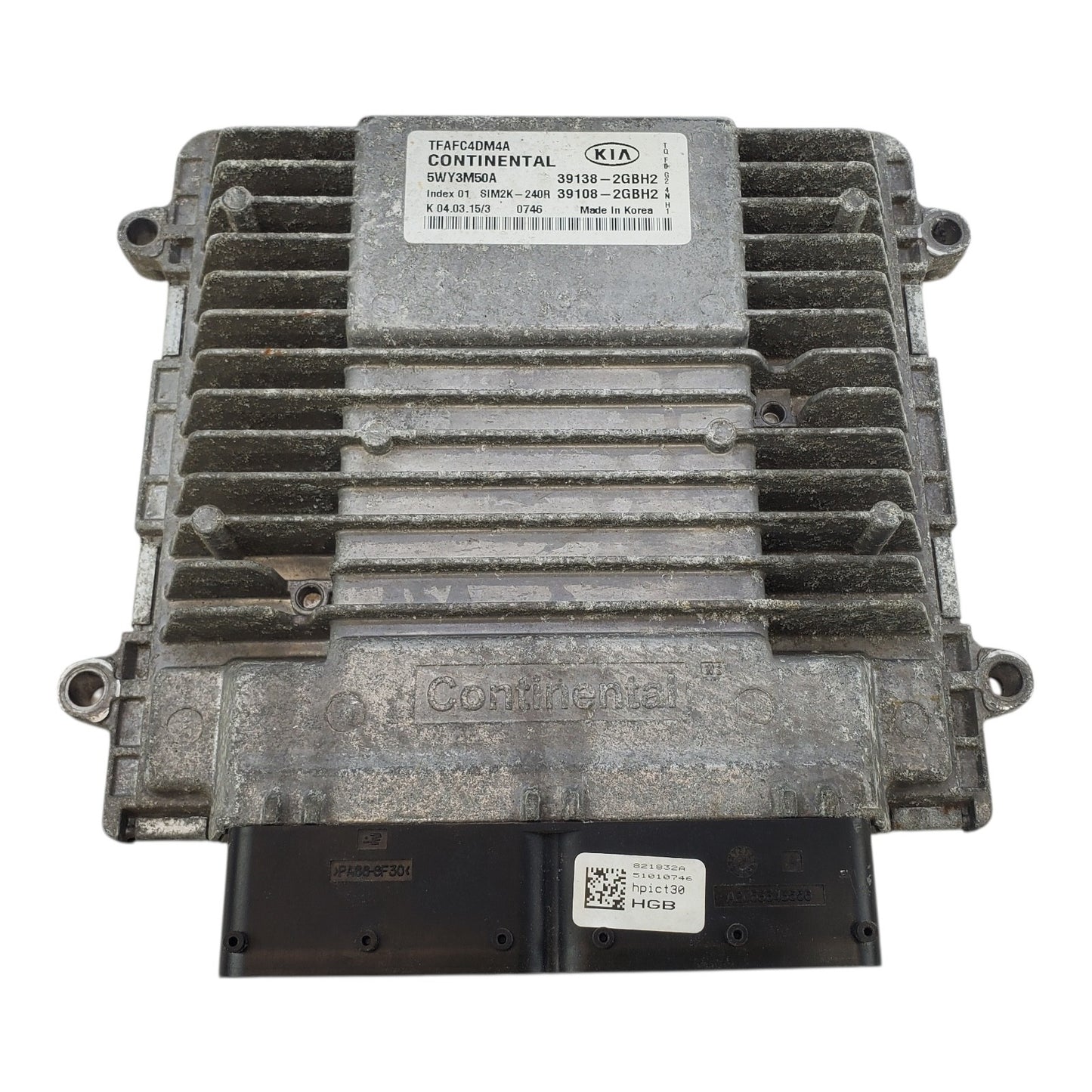 ENGINE COMPUTER KIA OPTIMA 2015 39108-2GBH2 39138-2GBH2 2.4L PCM ECM ECU OEM
