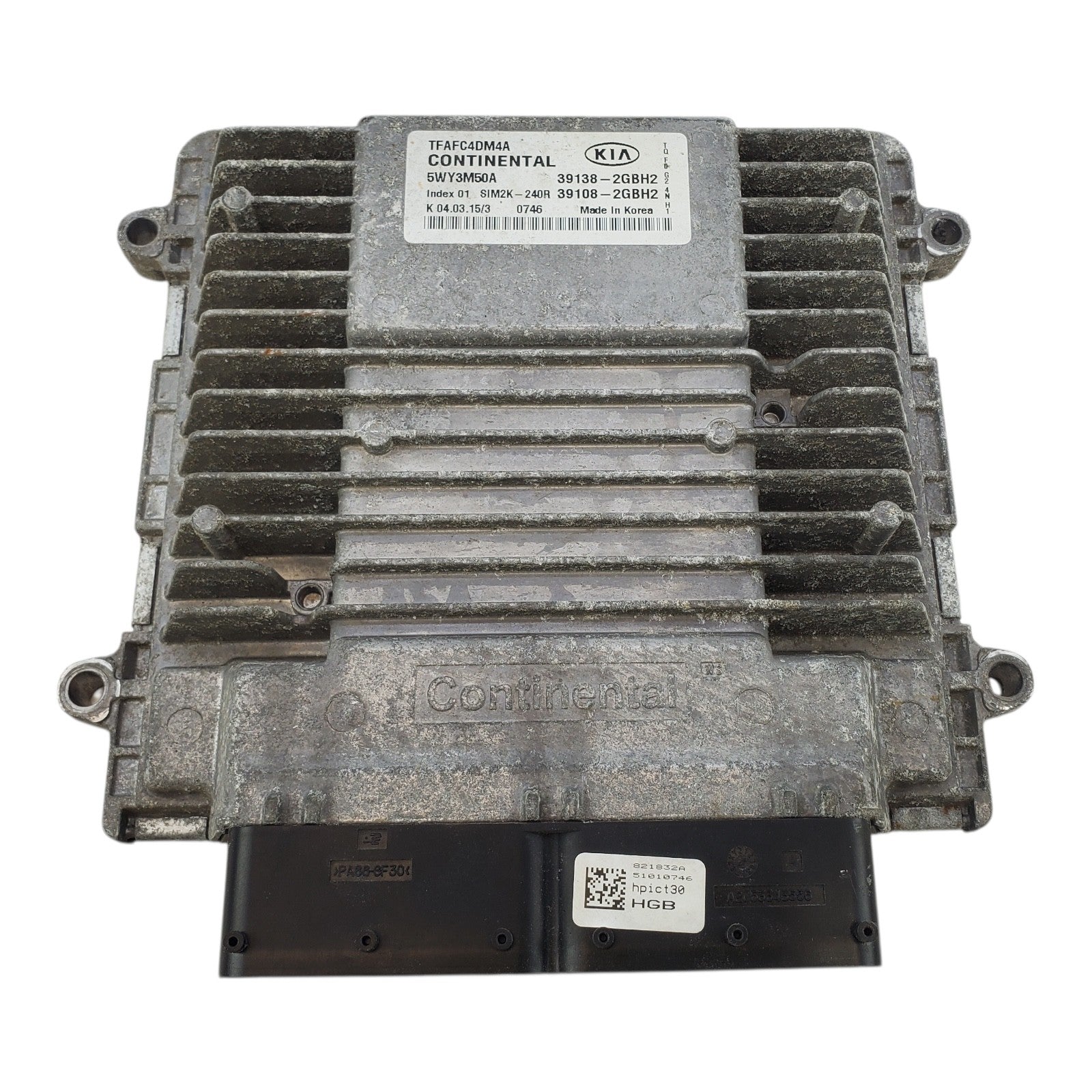 ENGINE COMPUTER KIA OPTIMA 2015 39108-2GBH2 39138-2GBH2 2.4L PCM ECM ECU OEM