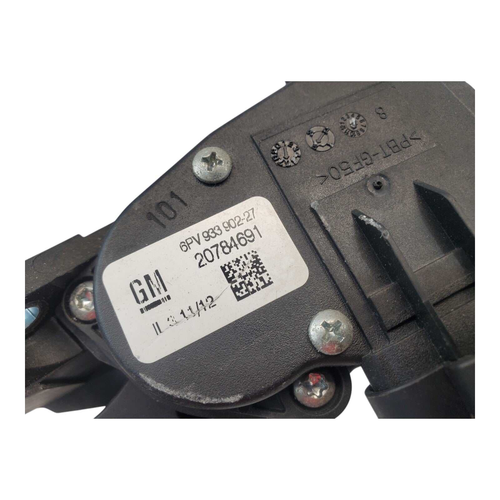 08-10 SATURN VUE ACCELERATOR GAS PEDAL POSITION SENSOR PLUG 20784691 OEM