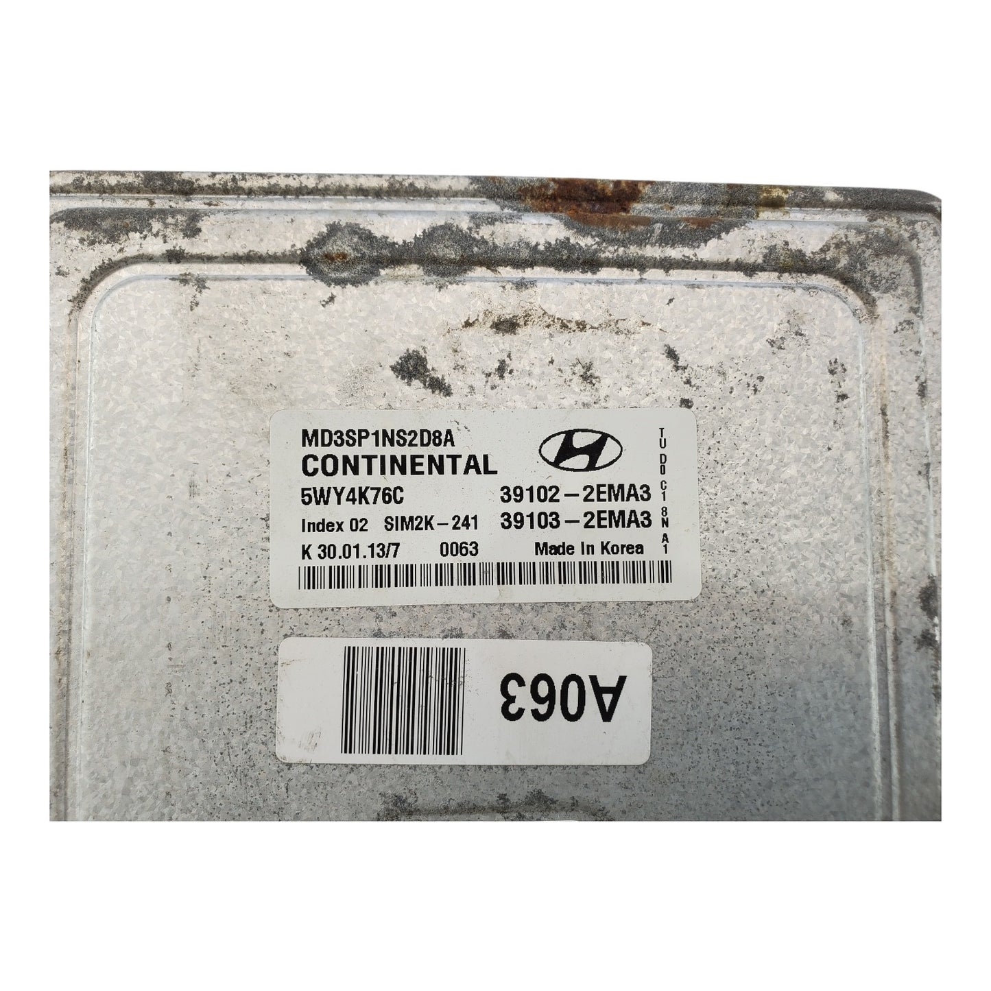 Engine ECM Control Module 1.8L AT Fits 11-13 ELANTRA 39102-2EMA3 391022EMA3