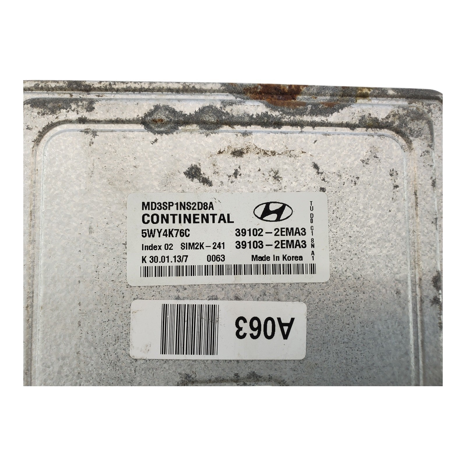 Engine ECM Control Module 1.8L AT Fits 11-13 ELANTRA 39102-2EMA3 391022EMA3
