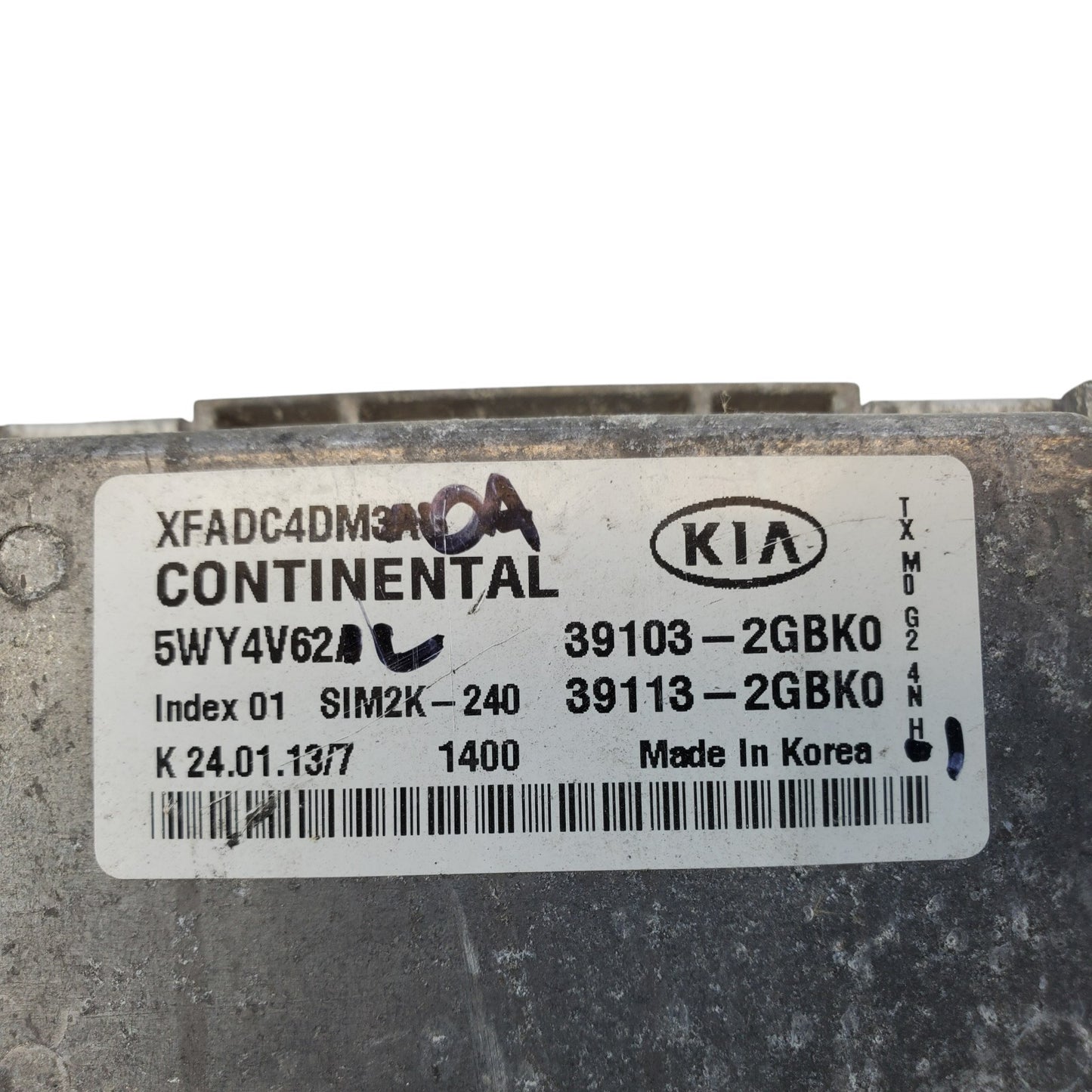 39103-2GBK0 Kia Sorento 2014-2015 ecu ecm computer