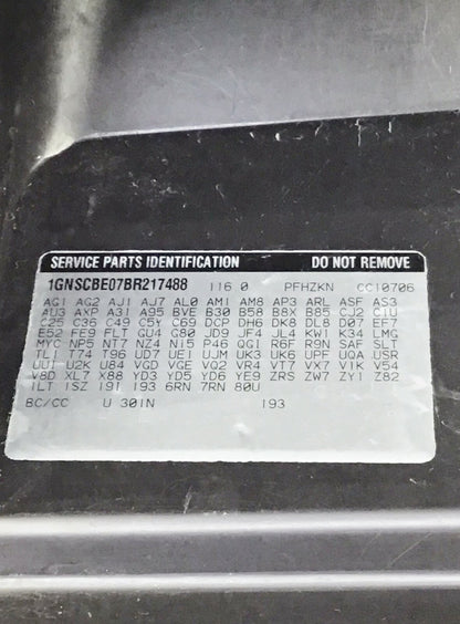 ✅ 07-13 SILVERADO SIERRA TAHOE YUKON ESCALADE GLOVE BOX STORAGE COMPARTMENT OEM